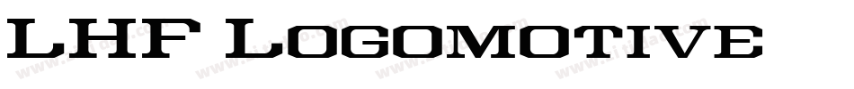 LHF Logomotive字体转换